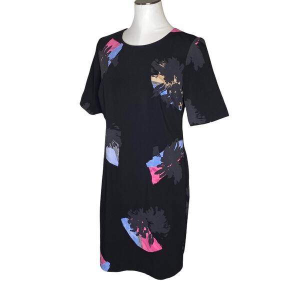 Ellen Tracy Elbow Sleeve Sheath Dress size 10 Peite - Picture 4 of 10